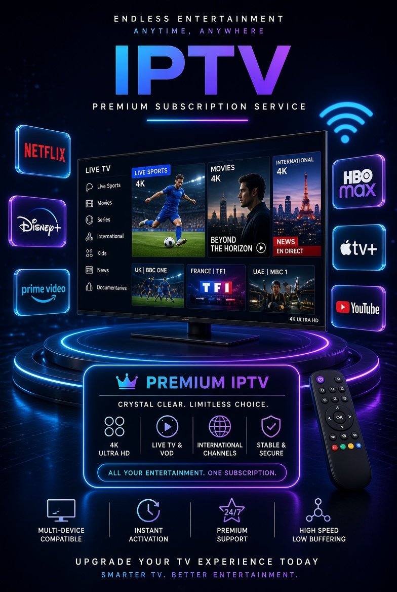 Découvrez le meilleur abonnement IPTV au meilleur prix – Qualité 4K illimitée